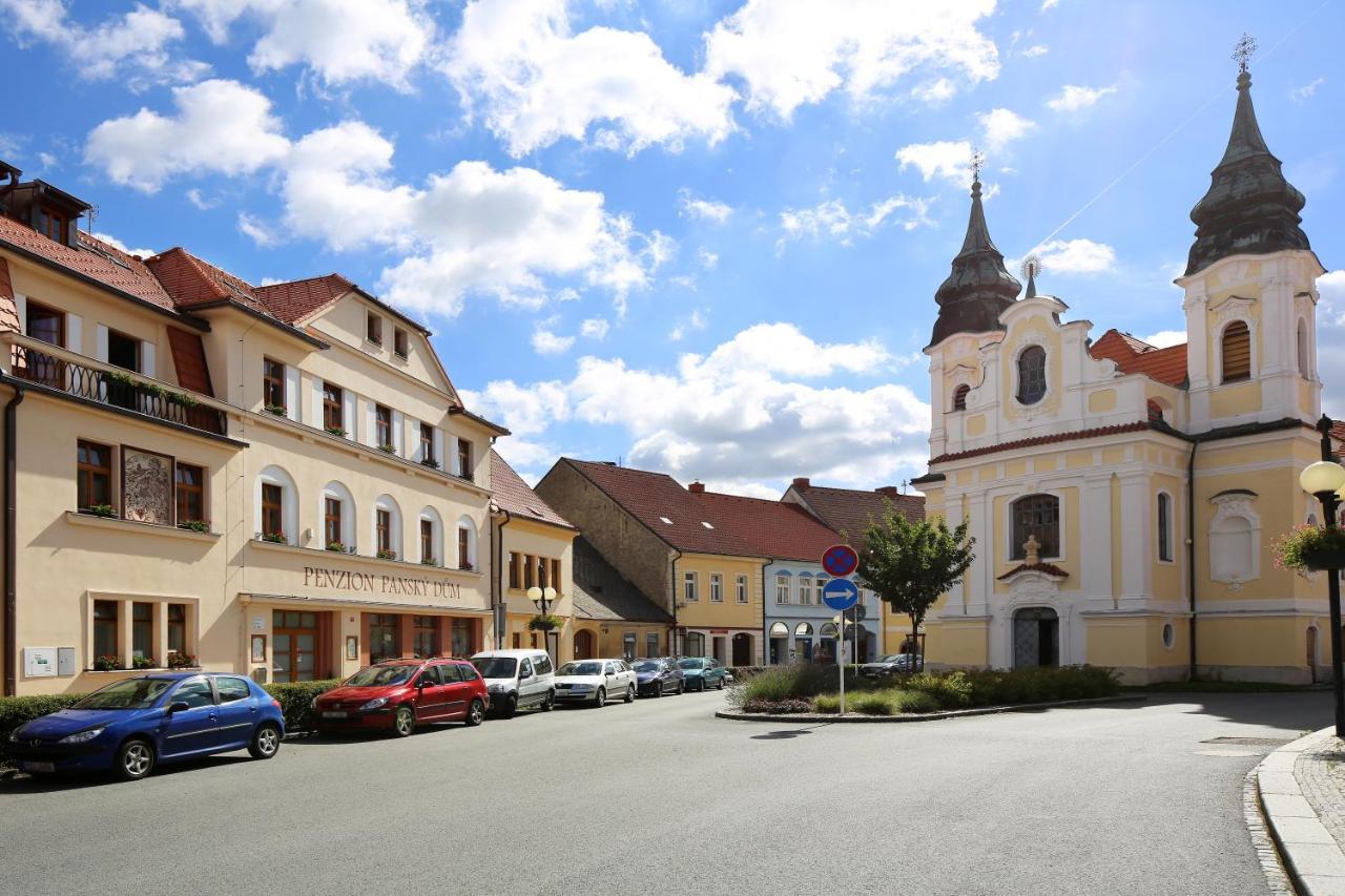 Penzion Pansky Dum Rozmital pod Tremsinem Buitenkant foto